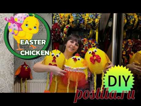 КУРЧАТ БАГАТО НЕ БУВАЄ🐣EASTER CHICKEN EGG🐣EASTER DECOR🐣DIY