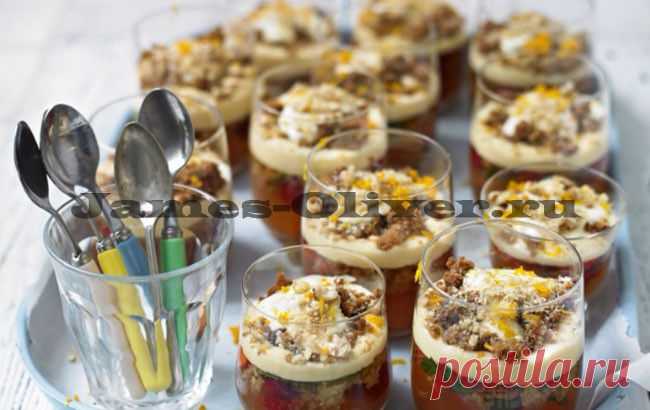 Мини морковный пирог рецепт от Джейми Оливера