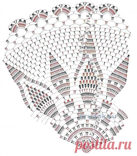 Салфетки крючком. Работы Валентины Касаткиной - вязание крючком на kru4ok.ru