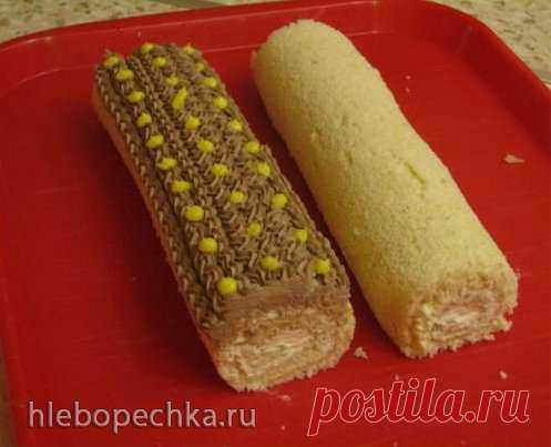 Бисквитный рулет (мастер-класс) - ХЛЕБОПЕЧКА.РУ - рецепты, отзывы, инструкции