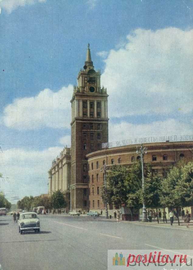 Воронеж, Россия - Проспект Революции - 1970-й год - г3569 | GRADY.ru