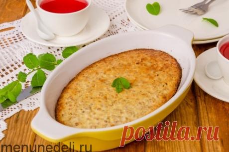 Рецепт крупеника как в детском саду | Меню недели