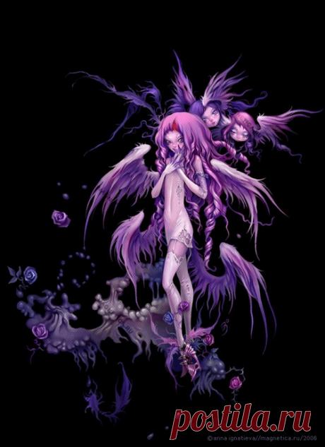 Работы художницы Анны Игнатьевой/ Раздел &quot;Феи&quot; (44 работ) » Картины, художники, фотографы на Nevsepic