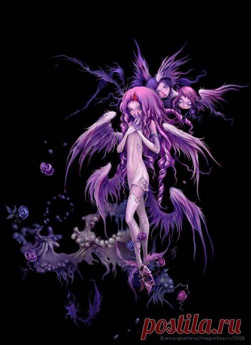 Работы художницы Анны Игнатьевой/ Раздел "Феи" (44 работ) » Картины, художники, фотографы на Nevsepic
