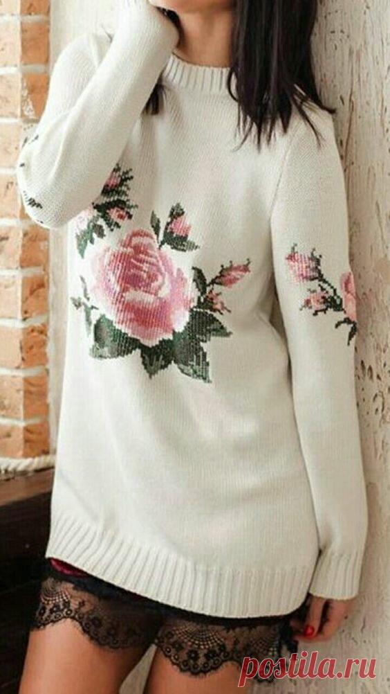 Вдохновленные весной. Цветочная нежность в вязаных изделиях. | Вяжу для души | Яндекс Дзен