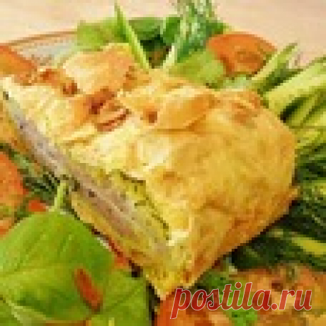 Пирог из лаваша и картофеля - кулинарный рецепт