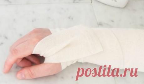 Она намазала руку зубной пастой и перевязала… Наутро результат приятно удивил!
