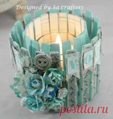 Поделки из старых прищепок
