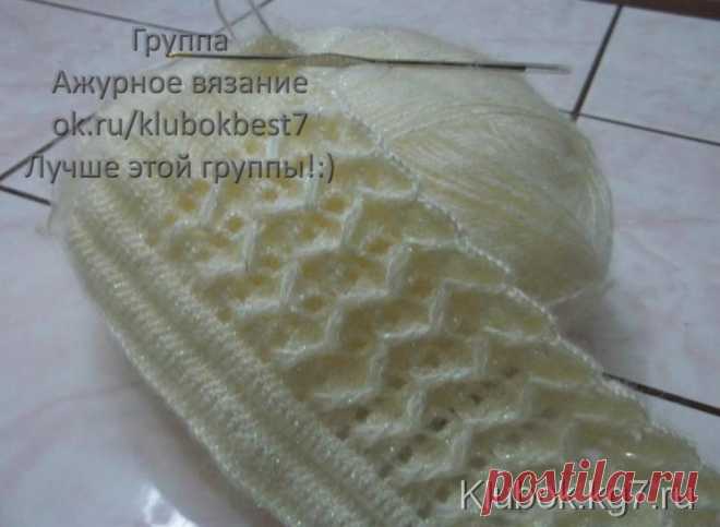 ИНТЕРЕСНЫЙ УЗОР КРЮЧКОМ | Клубок