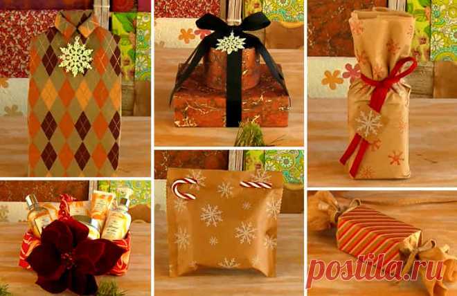 6 японских способов красиво упаковать подарки в бумагу или ткань