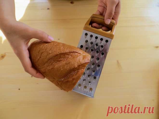 Натираем замороженный батон, обжариваем и получаем нереально вкусную курицу | Пикабу