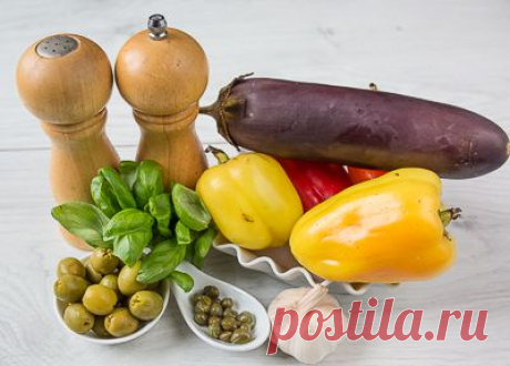 Соте из сладкого перца с баклажанами - Пошаговый рецепт с фото | Блюда из овощей | Гарниры | Вкусный блог - рецепты под настроение
