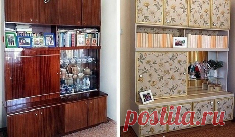 Новая жизнь старой советской мебели. Как вам идеи?  

