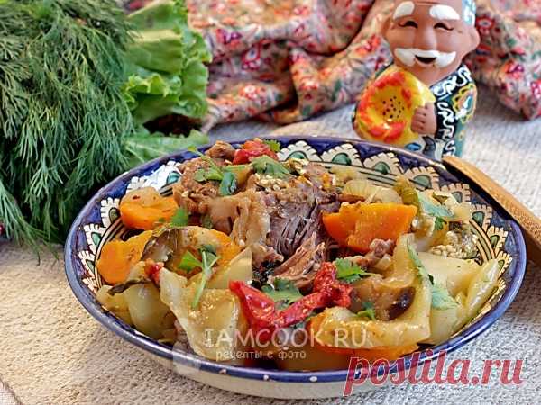 Дымляма — рецепт с фото Дымляма (дымлама, домлама и т.д.) - это вкусное и сытное узбекское блюдо из овощей с бараниной. Вам понравится!
