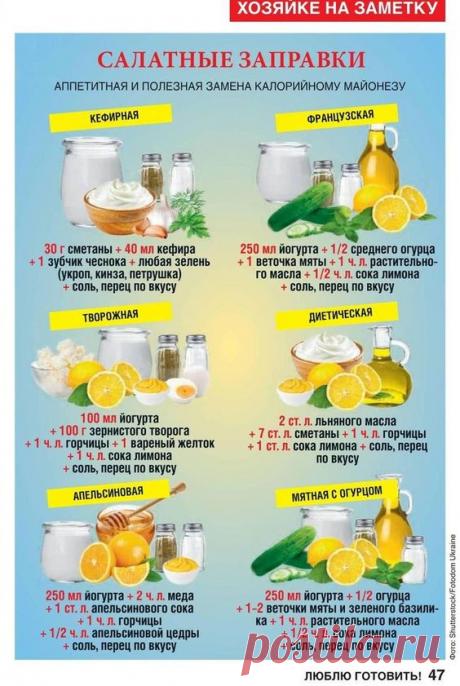 Салатные заправки