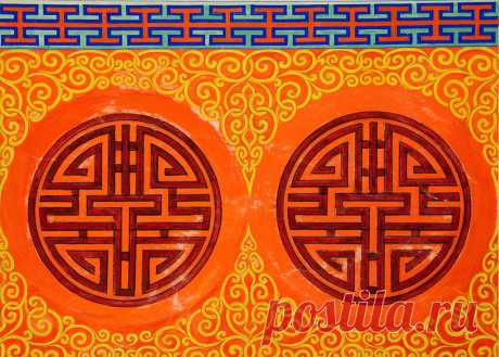 этнические орнаменты » Традиционный монгольский орнамент
