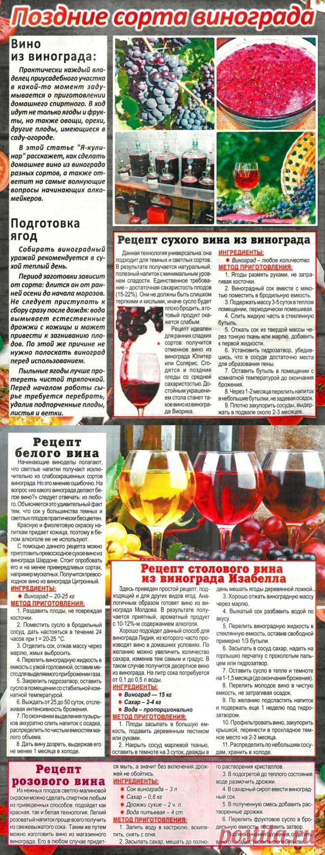 Вино из винограда