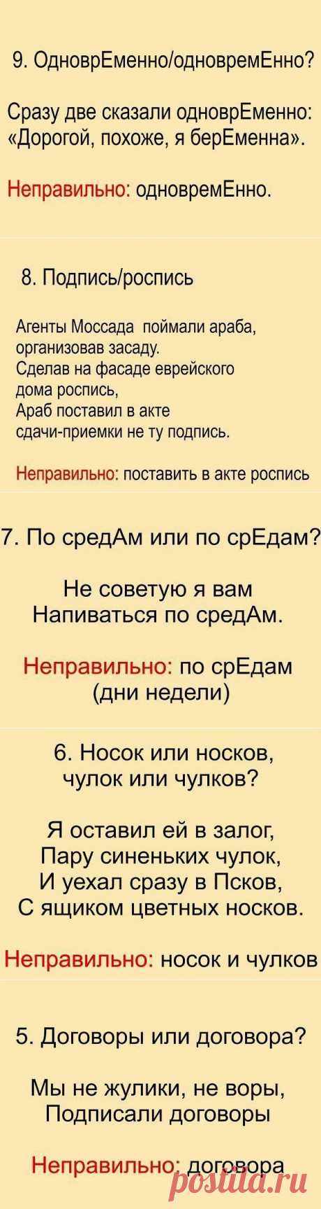 А вы говорите правильно? | Мир женщины