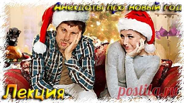Лекция - Анекдоты про новый год 2019