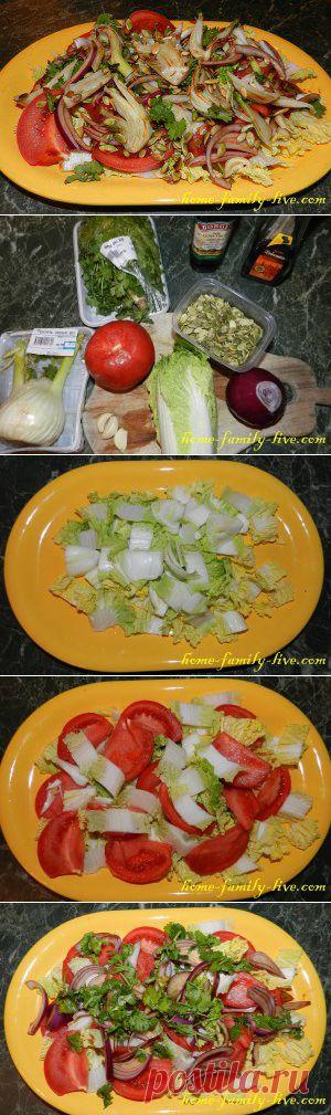 Салат из фенхеля - Кулинарные рецепты