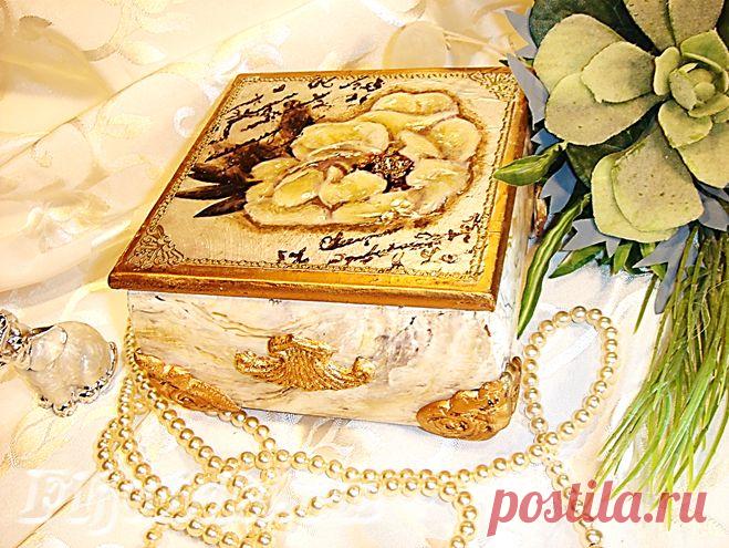 2 часть видео мастер-классов по декору 3 шкатулок с имитациями натуральных камней. | Творческая мастерская Марины Трублиной