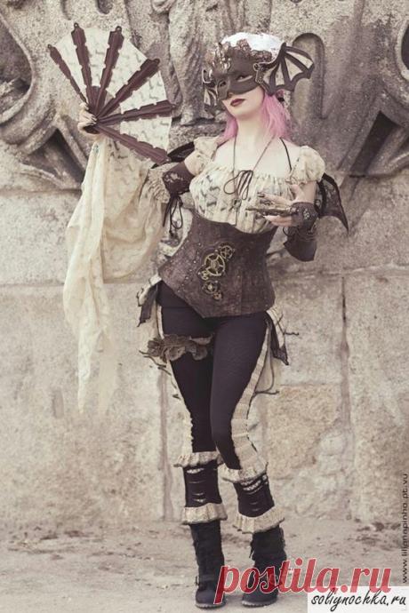 Карнавальный образ в стиле стимпанк, фото на тему "Стимпанк"