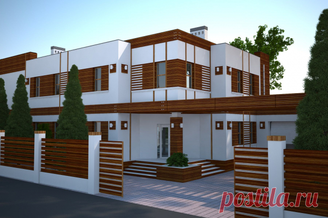 wwwe - жилой дом вариант 22 - Галерея - Archi-CAT форум профессионалов