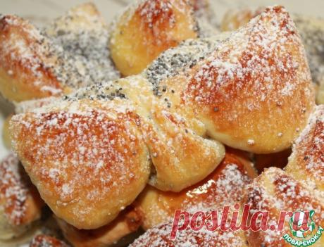 Дрожжевые булочки на кефире и молоке Кулинарный рецепт