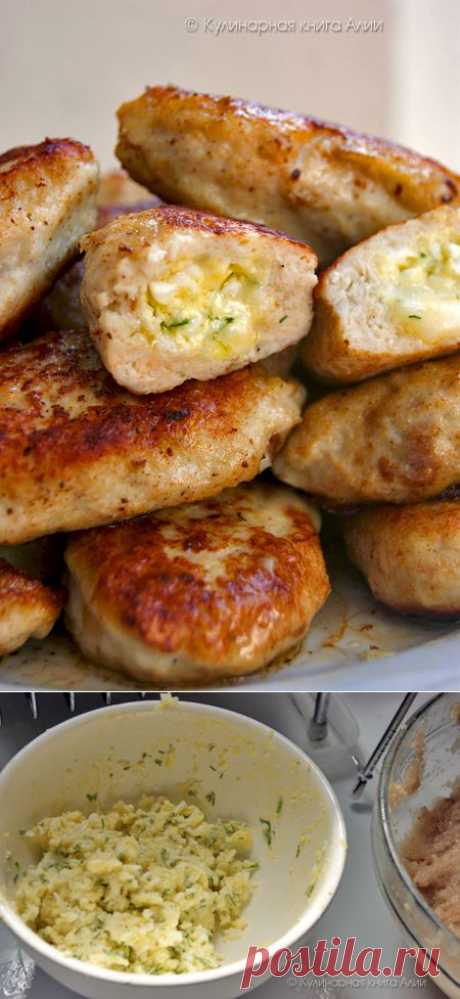 Котлеты с очень вкусной начинкой!
