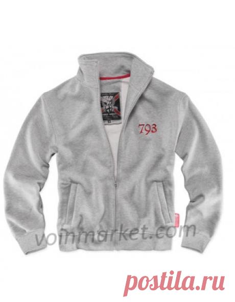 Толстовка INVASION на молнии, цвет Grey (BCZ125)