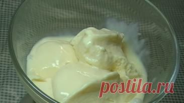 Ванильное мороженое в домашних условиях