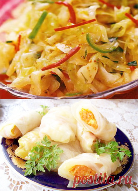 Капуста по-корейски - Рецепты капусы по-корейски - Как правильно