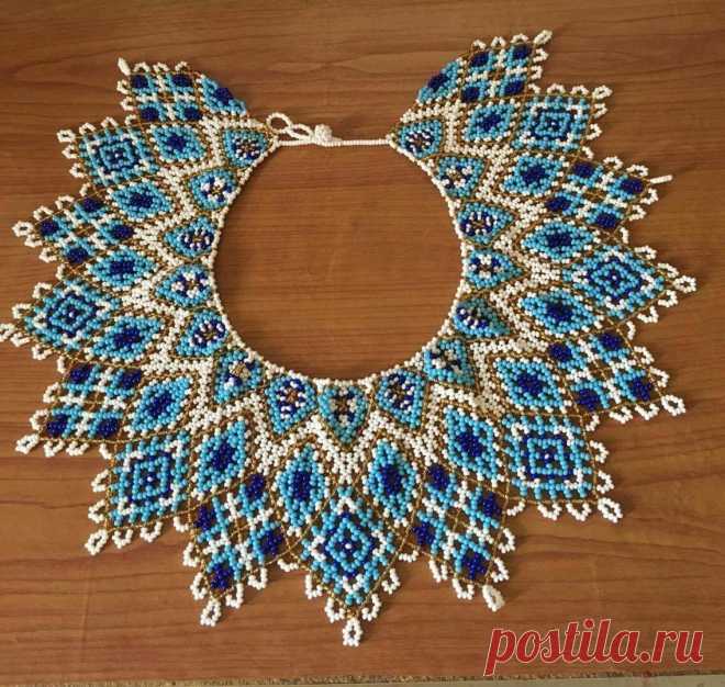 Роскошные ожерелья со схемами — DIYIdeas