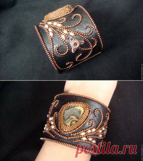 Купить браслет &quot; Тень ветра&quot; BR- 037 - браслет, Браслет ручной работы