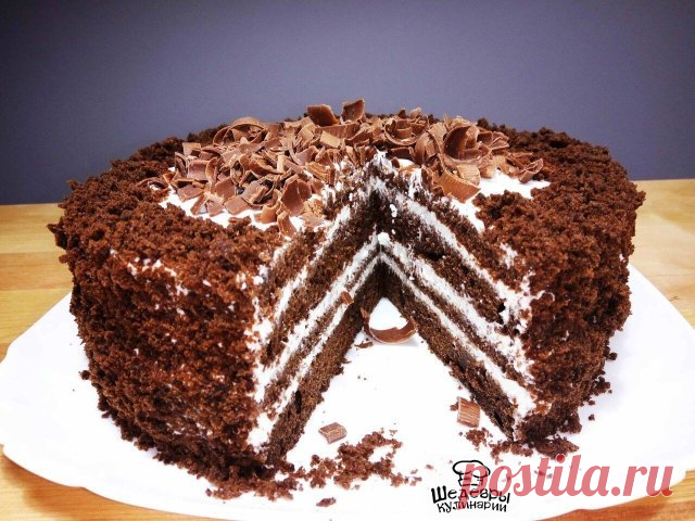 ШОКОЛАДНЫЙ ТОРТ "ЧЕРНЫЙ ПРИНЦ" 🎂 - рецепт с фотографиями - Patee. Рецепты