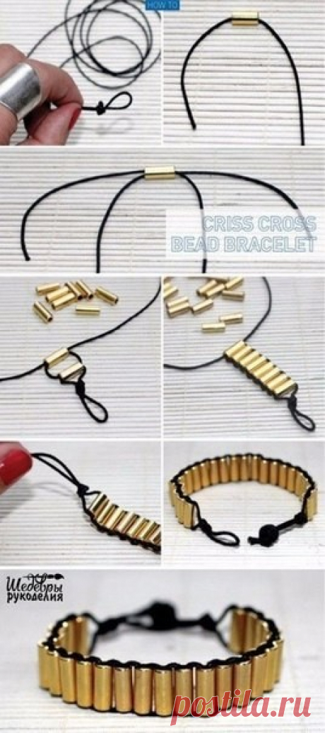 Легкие красивые браслеты — Сделай сам, идеи для творчества - DIY Ideas