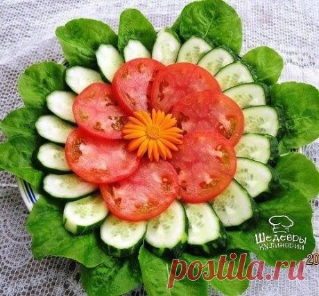 Удивляем своих гостей овощными нарезками