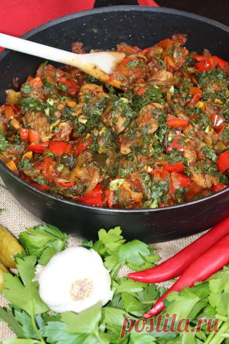 Кавказское застолье: Грузинская мясная солянка. Как ее приготовить. | вкусно#смачно | Яндекс Дзен