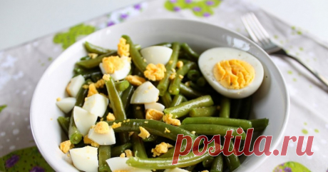 Салат из стручковой фасоли