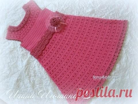 Платье Розочка. Работа Ирины Игошиной