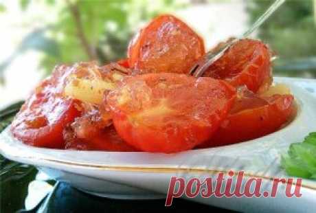 Рецепт консервированные(закупорка) помидоры в желе(желатине) на зиму