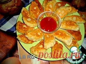 Жареные пельмени из картофельного теста - кулинарный рецепт