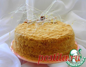 Торт "Медовик" на желтках - кулинарный рецепт