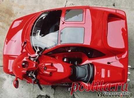 Уникальный байк-автомобиль Laverda Sidecar