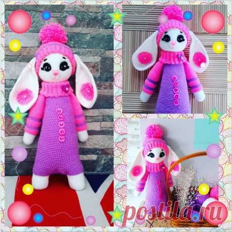 Зайка Фанни – купить в интернет-магазине на Ярмарке Мастеров с доставкой