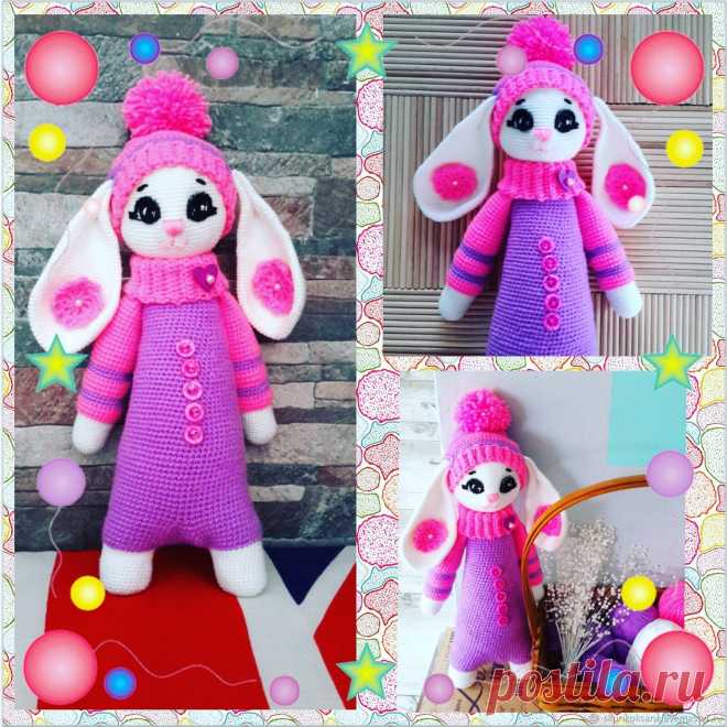 Зайка Фанни – купить в интернет-магазине на Ярмарке Мастеров с доставкой