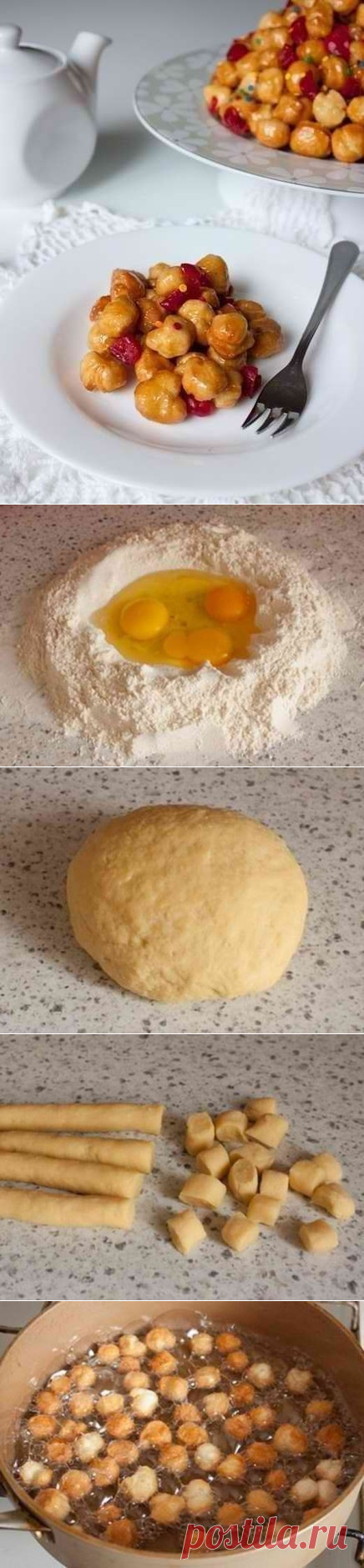 Как приготовить струффоли - рецепт, ингредиенты и фотографии