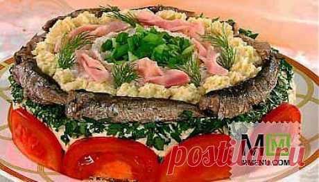 Торт бутербродный - кулинарный рецепт. Миллион Меню