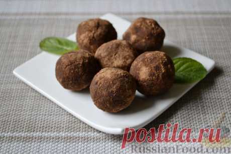 Конфеты из манной крупы с какао
