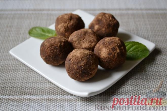 Конфеты из манной крупы с какао